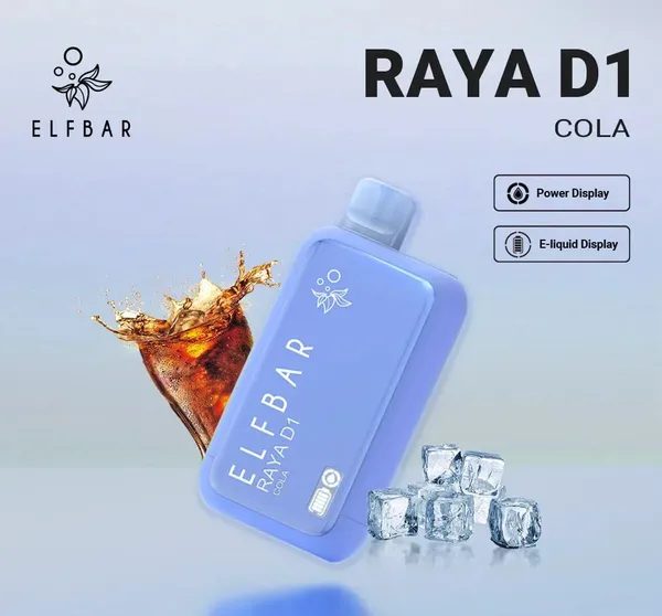 Buy Elf Bar Raya D1 – Cola online in Ahmedabad - Vape Shop Ahmedabad