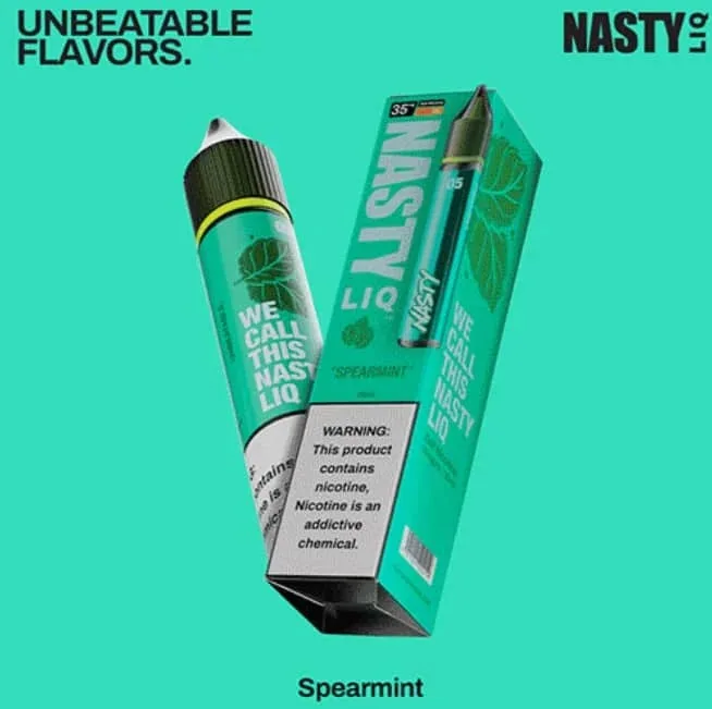 Buy Nasty Liq Spearmint Nic Salt online in Ahmedabad - Vape Shop Ahmedabad