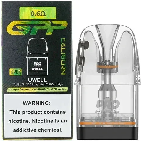 Buy Uwell Caliburn Gpp Replacement Pod (0 6ω) online in Ahmedabad - Vape Shop Ahmedabad